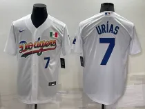 MLB Los Angeles Dodgers #7 Julio Urias White Jersey