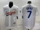 MLB Los Angeles Dodgers #7 Julio Urias White Jersey