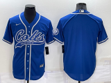 Men's Indianapolis Colts Royal Blue Baseball Nike Jersey