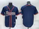 Men's Denver Broncos Blank Blue Baseball Nike Jersey