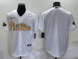 MLB Philadelphia Phillies Blank 2022 All-Star White Jersey