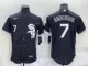 MLB Chicago White Sox #7 Tim Anderson Black Flexbase Elite Jersey