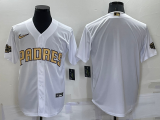 MLB San Diego Padres Blank 2022 All-Star White Jersey