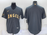 MLB Los Angeles Angels Blank Charcoal 2022 All-Star Jersey