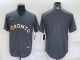 MLB Toronto Blue Jays Blank Charcoal 2022 All-Star Jersey
