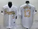MLB Atlanta Braves #13 Ronald Acuña Jr. White 2022 All-Star Jersey