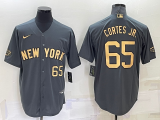 MLB New York Yankees #65 Nestor Cortes Jr. Charcoal 2022 All-Star Jersey