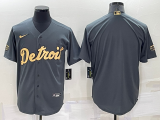 MLB Detroit Tigers Blank Charcoal 2022 All-Star Jersey