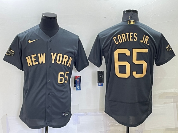 MLB New York Yankees #65 Nestor Cortes Jr. 2022 All-Star Flex Base Elite Jersey