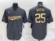 MLB Minnesota Twins #25 Buxton Charcoal 2022 All-Star Jersey