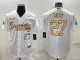 MLB Atlanta Braves #27 Austin Riley White 2022 All-Star Jersey