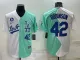 MLB Los Angeles Dodgers #42 Jackie Robinson White/Green 2022 All-Star Jersey