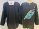 Men's NHL Carolina Hurricanes Blank 2022 Black Warm-Up Adidas Jersey