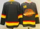 Men's NHL Vancouver Canucks Blank Black Adidas Jersey