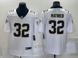 Men's New Orleans Saints #32 Tyrann Mathieu White Vapor Untouchable Limited Jersey