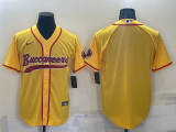 Men's Tampa Bay Buccaneers Yellow Baseball Nike Jersey