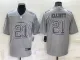 Men's Dallas Cowboys #21 Ezekiel Elliott Grey Atmosphere Fashion Limited Jersey