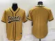 Men's New Orleans Saints Gold Blank Baseball Nike Jersey