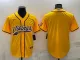 Men's Minnesota Vikings Gold Baseball Nike Jersey