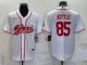 Men's San Francisco 49ers #85 George Kittle White Baseball Nike Jersey
