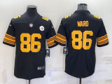 NFL Pittsburgh Steelers #86 Ward Black Color Rush Jersey