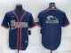 Men's Denver Broncos Blank Blue Baseball Nike Jersey