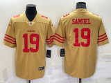 Men's San Francisco 49ers #19 Deebo Samuel Gold Inverted Legend Limited Jersey