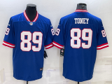 Men's New York Giants #89 Toney Royal Vapor Untouchable Limited Jersey