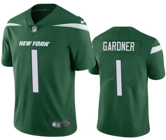 Men's New York Jets #1 Sauce Gardner Green Vapor Untouchable Limited Stitched Jersey