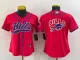 Women Buffalo Bills Blank Red Baseball Nike Jersey