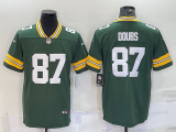 Men's Green Bay Packers #87 Doubs Green Vapor Untouchable Limited Jersey