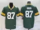 Men's Green Bay Packers #87 Doubs Green Vapor Untouchable Limited Jersey