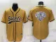 Men's New Orleans Saints Gold Team Big Logo With Patch Baseball Nike Jersey