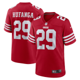 Men's San Francisco 49ers #29 Talanoa Hufanga 2022 New Red Vapor Untouchable Limited Jersey