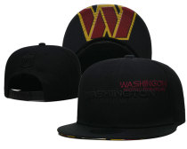 NFL Washington Commanders Black Snapback Hats