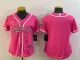 Women Arizona Cardinals Blank Pink Baseball Nike Jersey