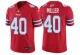 Men's Nike Buffalo Bills #40 Miller Red Vapor Untouchable Limited Jersey
