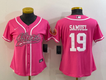 Women San Francisco 49ers #19 Deebo Samuel Pink Baseball Nike Jersey