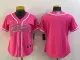Women Kansas City Chiefs Blank Pink Baseball Nike Jersey