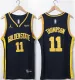 NBA Golden State Warriors #11 Klay Thompson Black Jersey