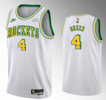 NBA Houston Rockets #4 Jalen  2022/23 Green Jersey