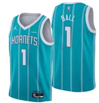 NBA Charlotte Hornets #1 LaMelo Ball 2022/23 Blue Jersey