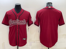 Men's Arizona Cardinals Blank Red Nike Baseball Jersey