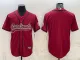 Men's Arizona Cardinals Blank Red Nike Baseball Jersey