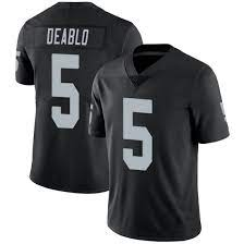 Men's Las Vegas Raiders #5 Divine Deablo Black Vapor Untouchable Limited Jersey