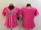 Women New York Giants Blank Pink Baseball Nike Jersey