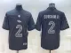 Men's Denver Broncos #2 Patrick Surtain II Black Reflective Limited Jersey