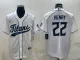 Men's Tennessee Titans #22 Derrick Henry White Baseball Nike Jersey