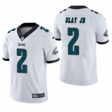 Men's Nike Philadelphia Eagles #2 Slay Jr White Vapor Untouchable Limited Jersey