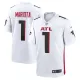 Men's Atlanta Falcons #1 Mariota White Vapor Untouchable Limited Jersey